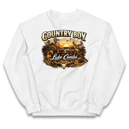 Luke Combs Country Music Kids Jumper