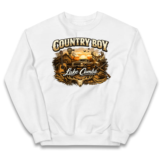 Luke Combs Country Music Kids Jumper