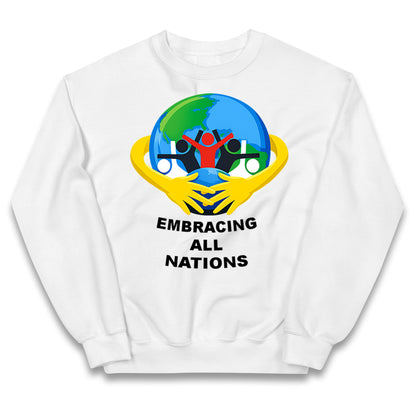 Embracing All Nations Kids Jumper