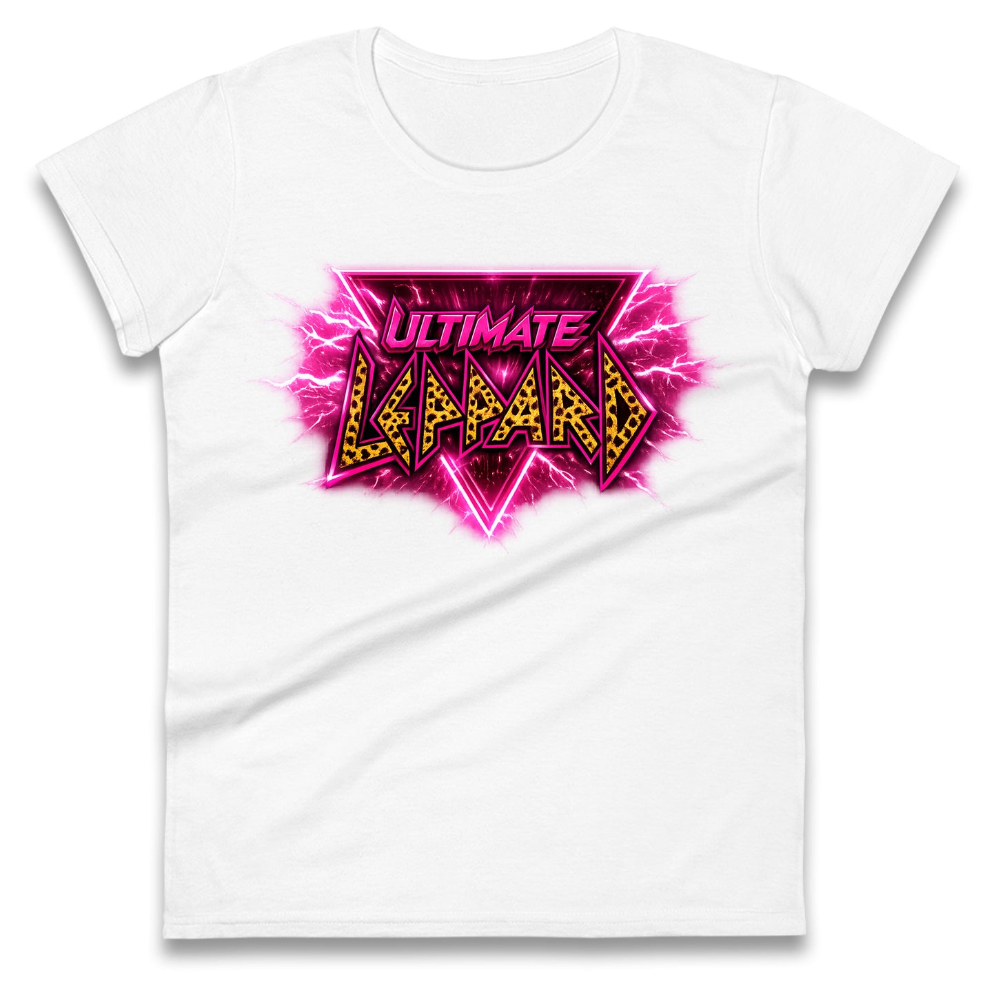 Def Leppard Ultimate Leppard Ladies T Shirt 