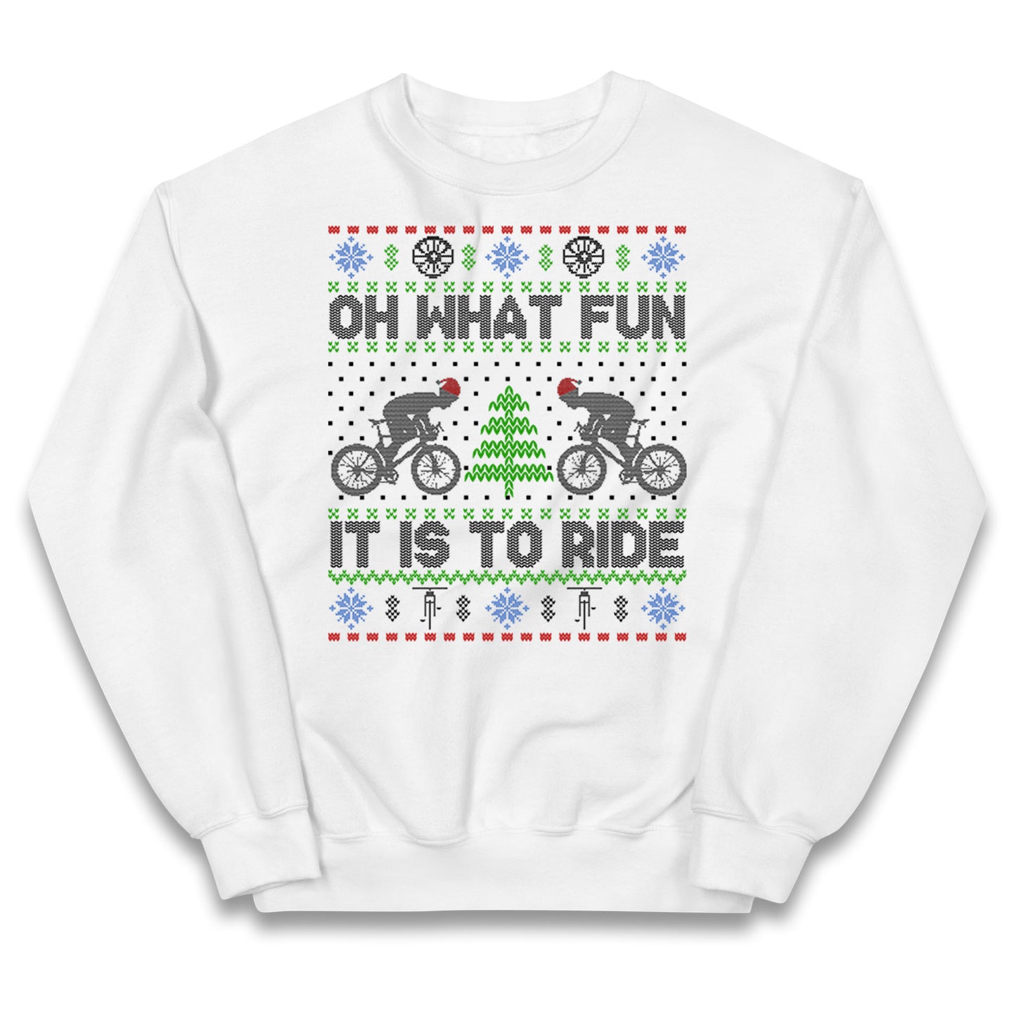 BMX Christmas Kids Jumper