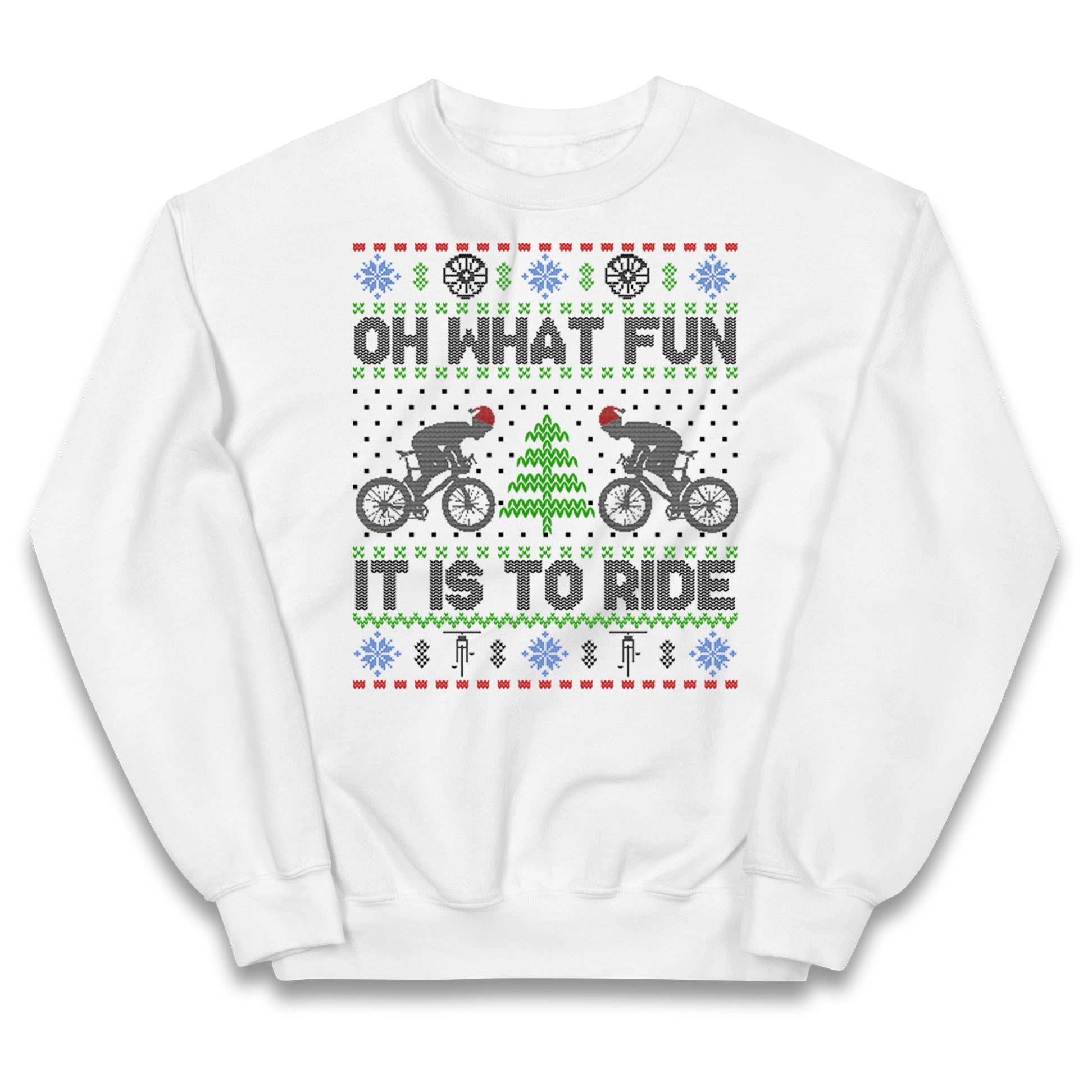 BMX Christmas Kids Jumper