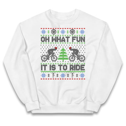 BMX Christmas Kids Jumper