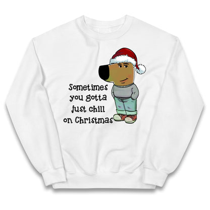 christmas chill guy jumper