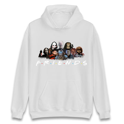 Horror Characters Friends Halloween Unisex Hoodie