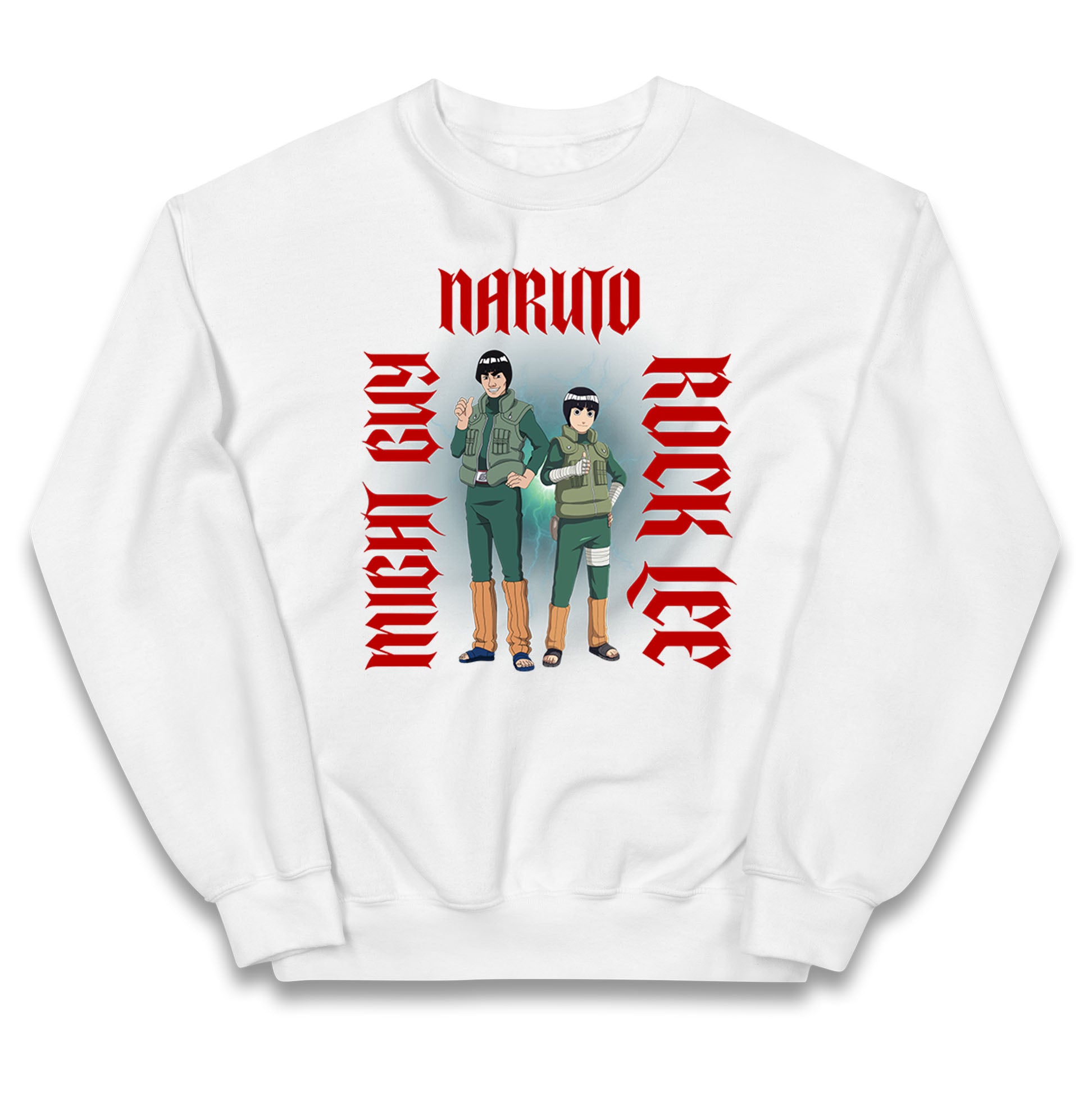 Naruto Might Guy And Rock Lee Jumper