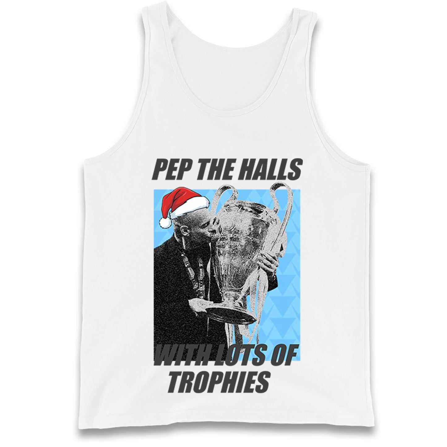 Pep Guardiola Christmas Tank Top