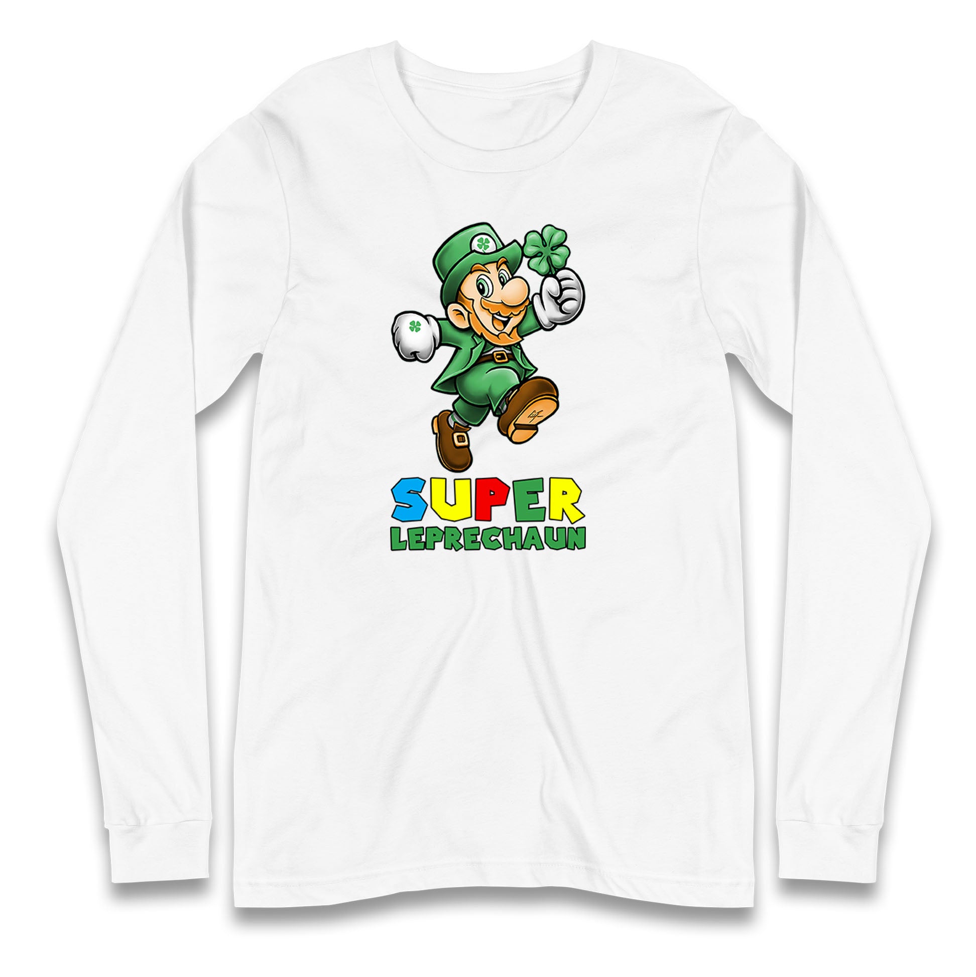 super leprechaun long sleeve t shirt