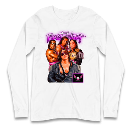 Bret Hart Bootleg Long Sleeve T Shirt