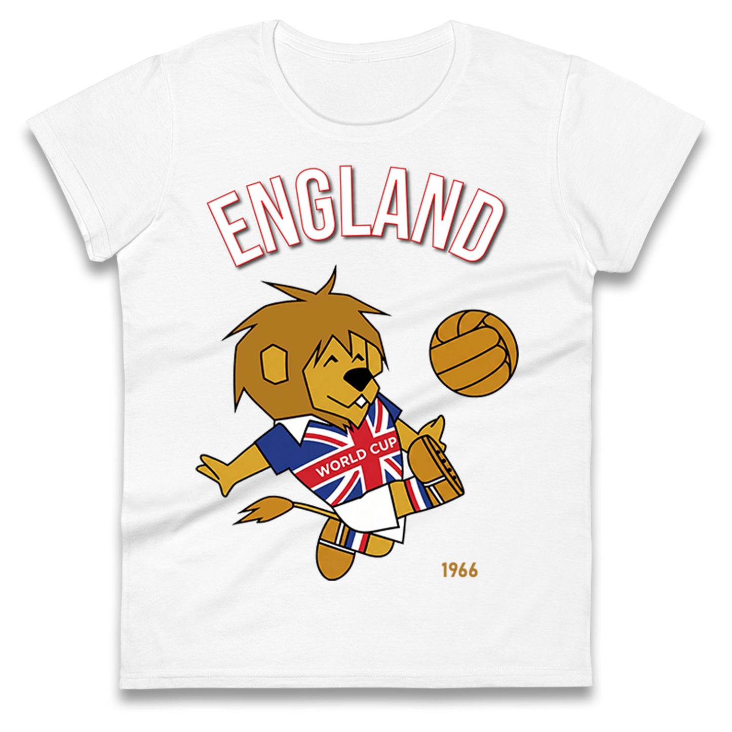 World Cup Willie Ladies T Shirt 