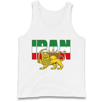 Iran Flag Tank Top