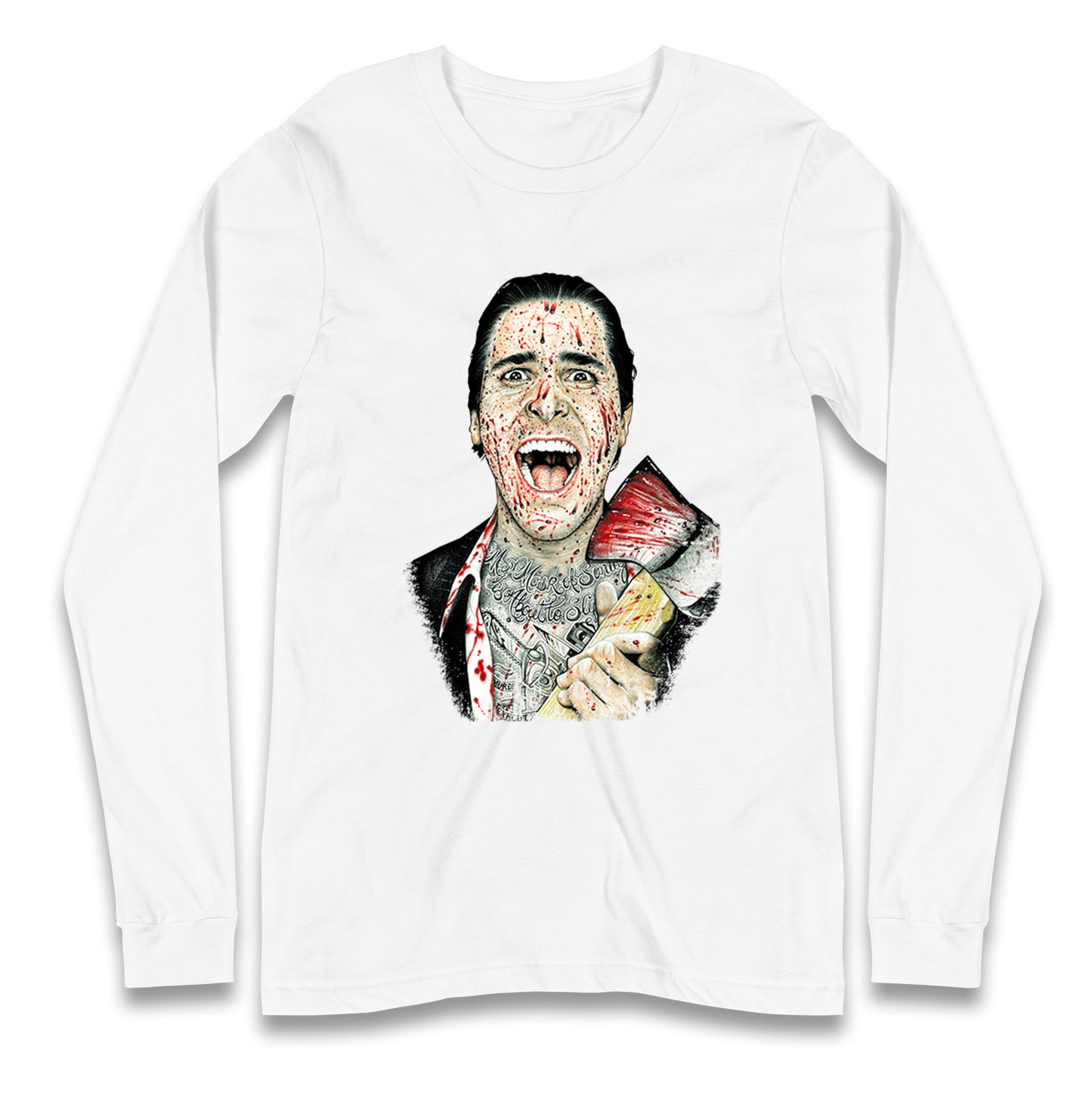 American Psycho Halloween Long Sleeve T Shirt