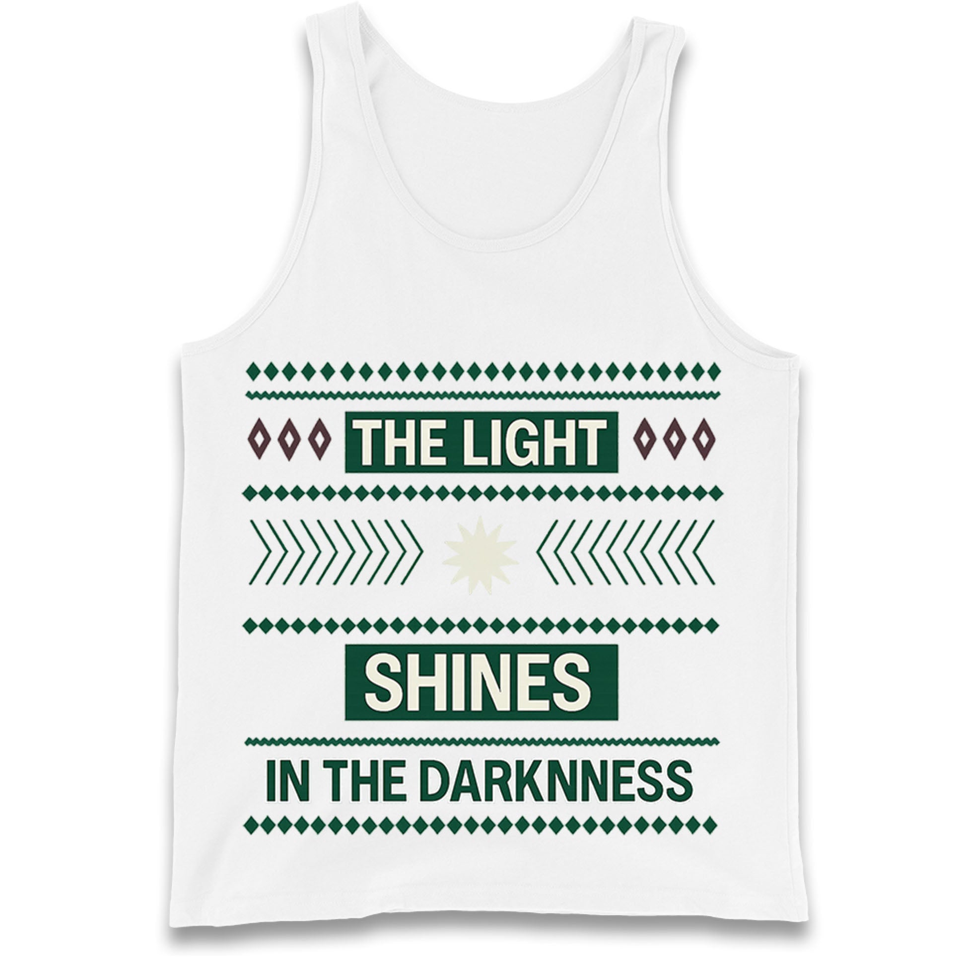 The Light Shines in the Darkness Tank Top