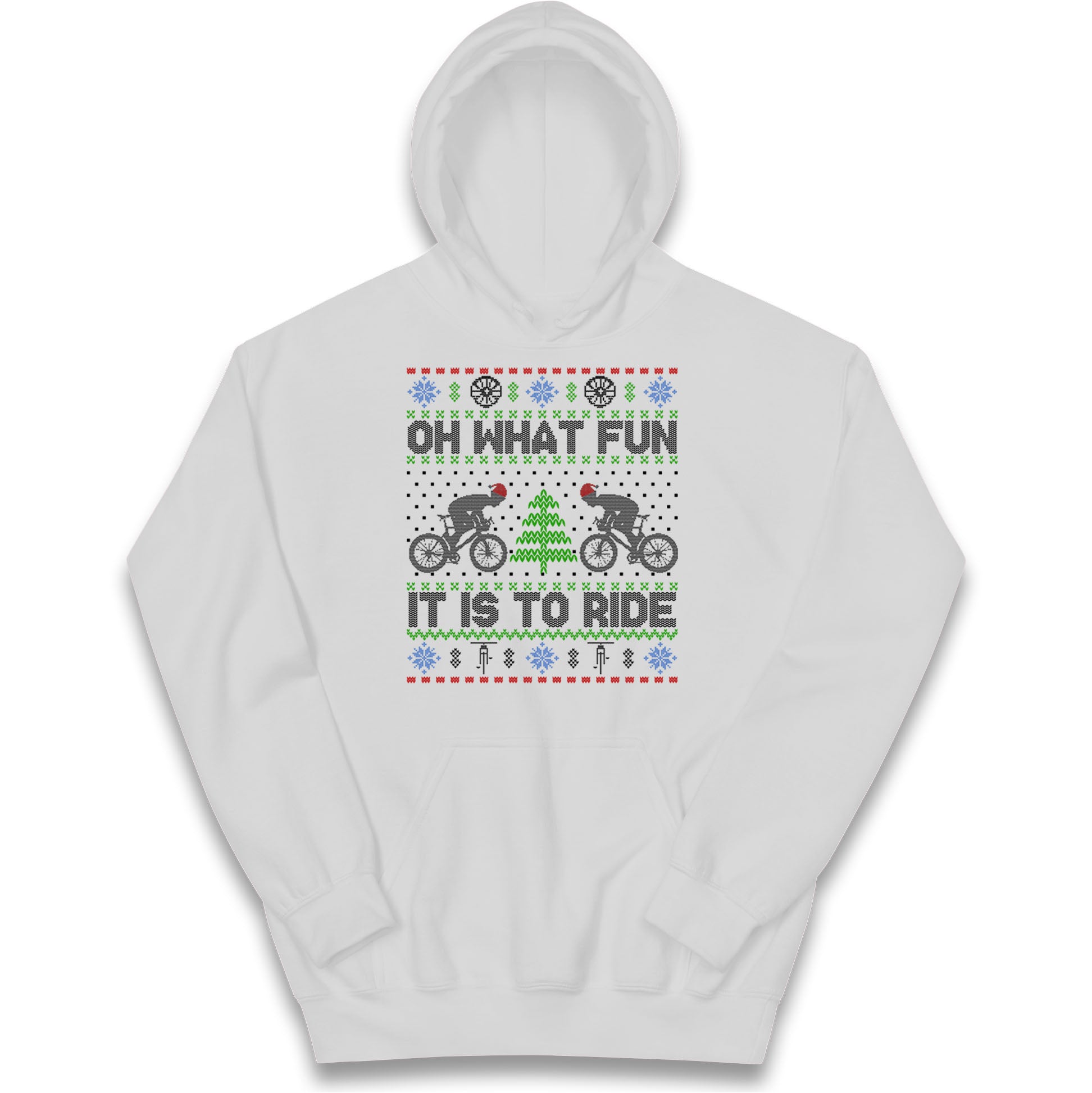 BMX Christmas Kids Hoodie