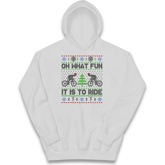 BMX Christmas Kids Hoodie