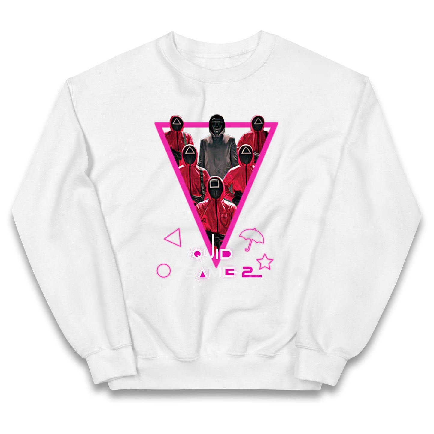 Squid Game Guards And Front Man kids Jumper