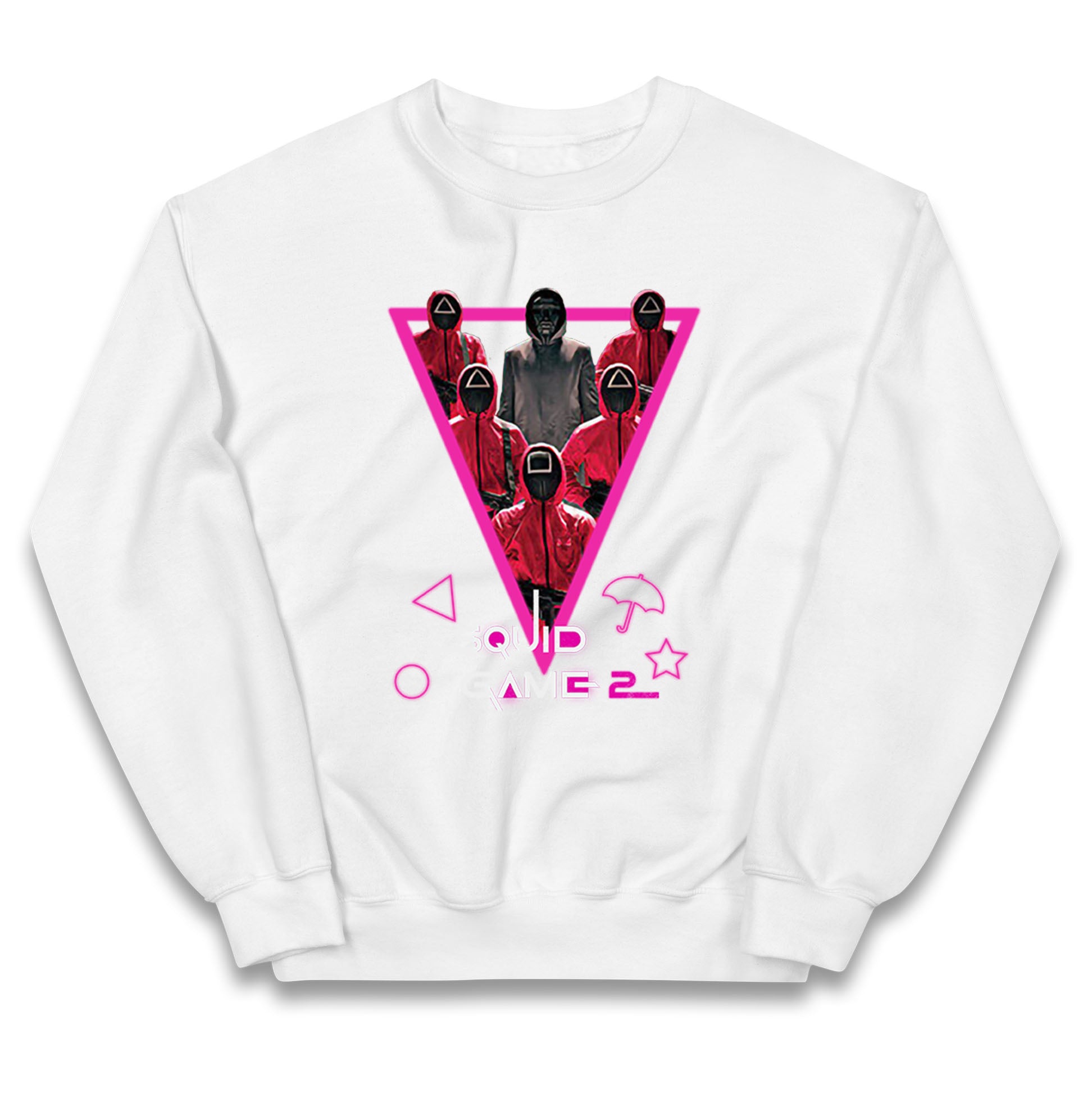 Squid Game Guards And Front Man kids Jumper