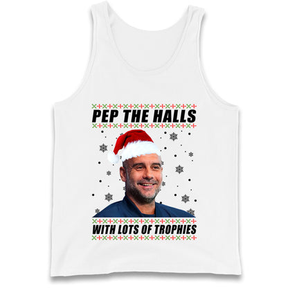Pep Guardiola Christmas Tank Top