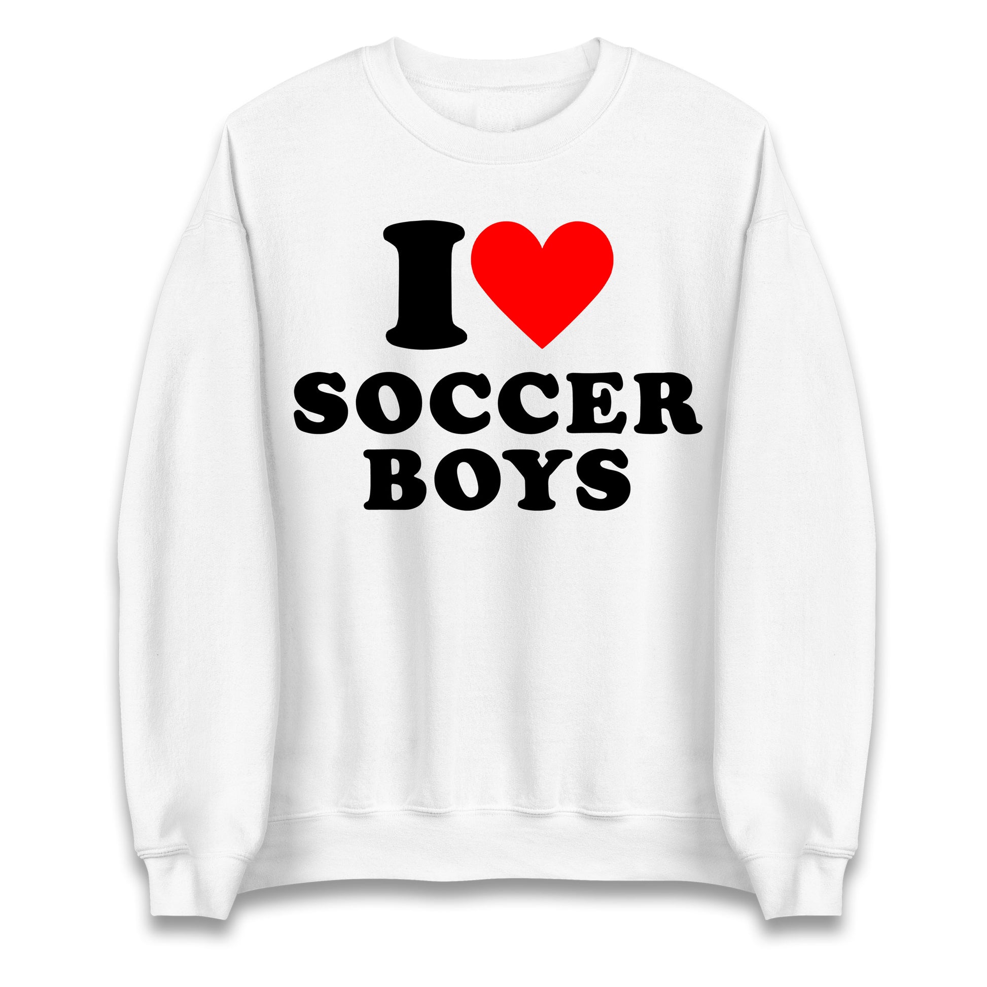 I Love Soccer Boys Jumper