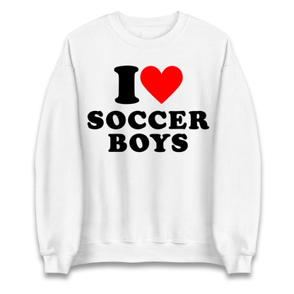 I Love Soccer Boys Jumper