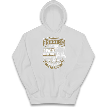United States Veteran Kids Hoodie