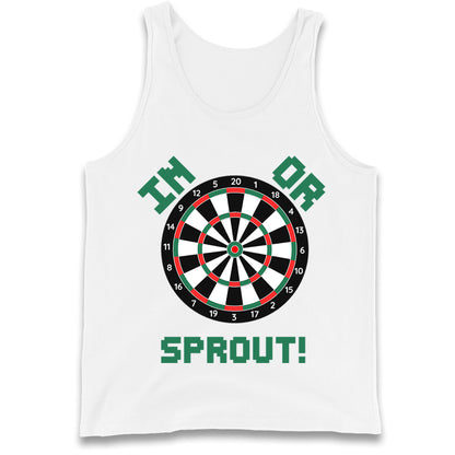 dartboard christmas tank top