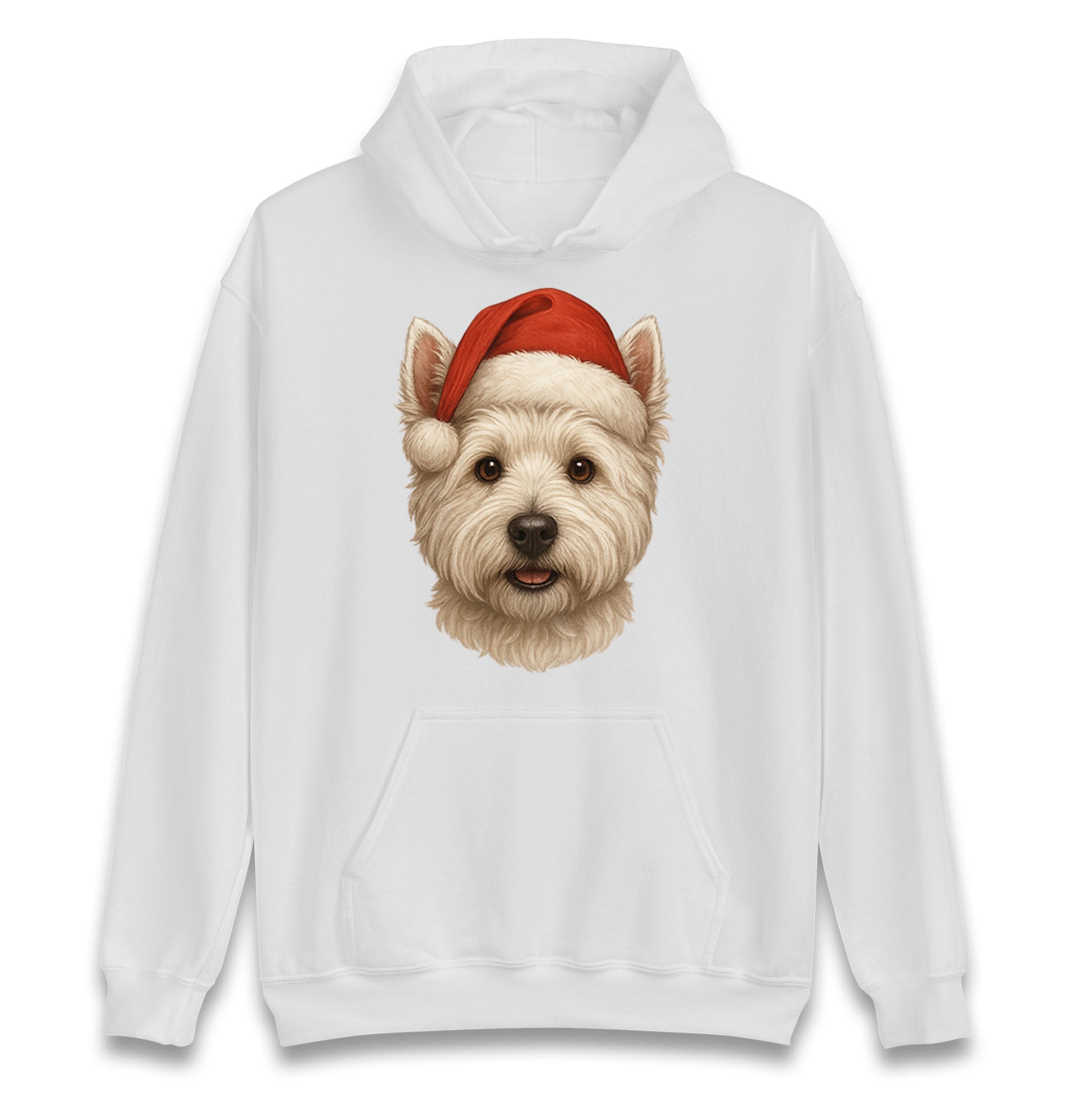 West Highland White Terrier Christmas Hoodie