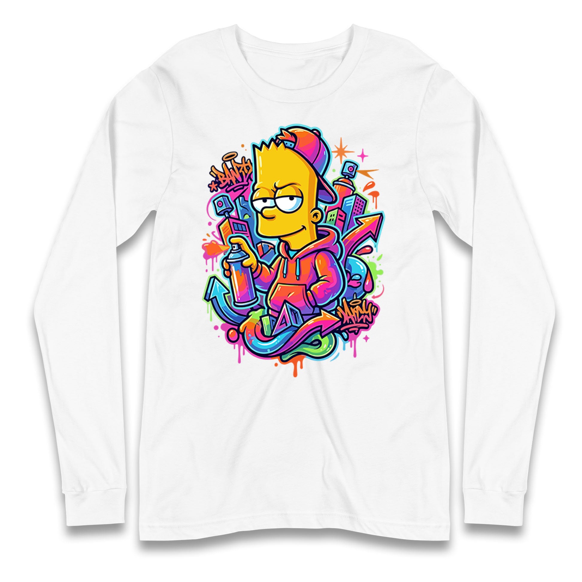 Bart Simpson Longsleeve T Shirt