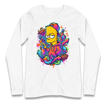 Bart Simpson Longsleeve T Shirt