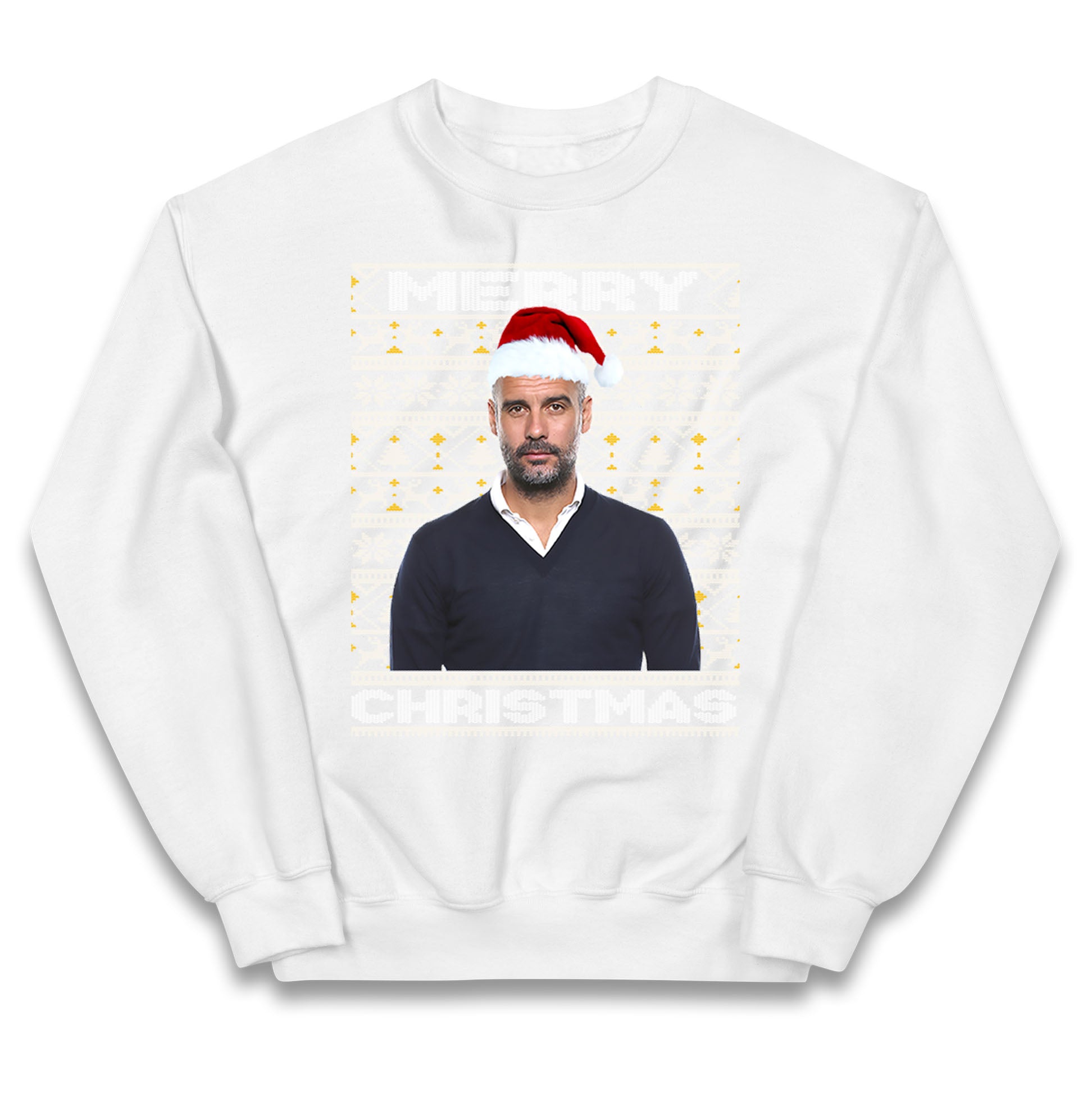 pep guardiola christmas jumper