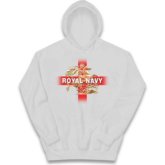 Royal Navy St George and The Dragon Kids Hoodie