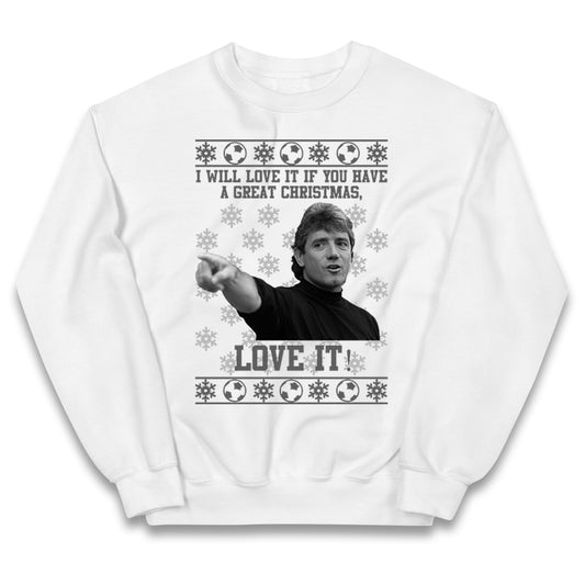 Kevin Keegan Christmas  Kids Jumper