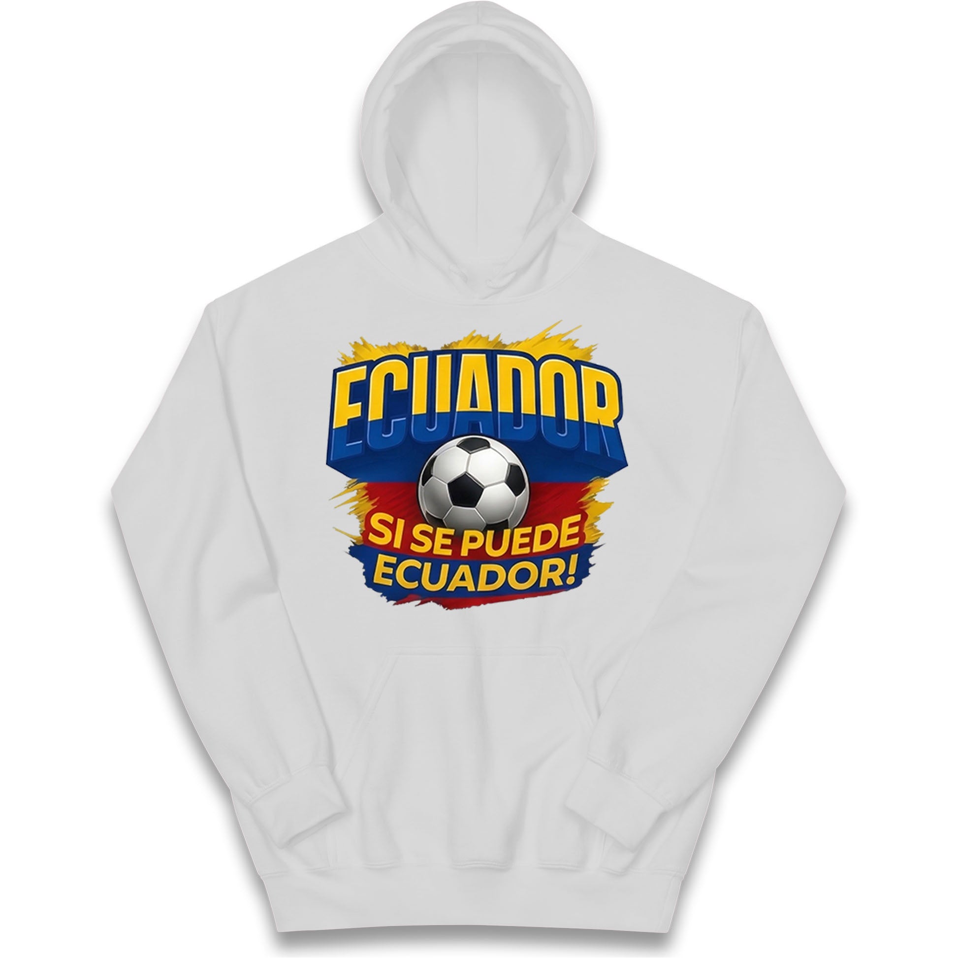 Ecuador Retro World Cup Kids Hoodie