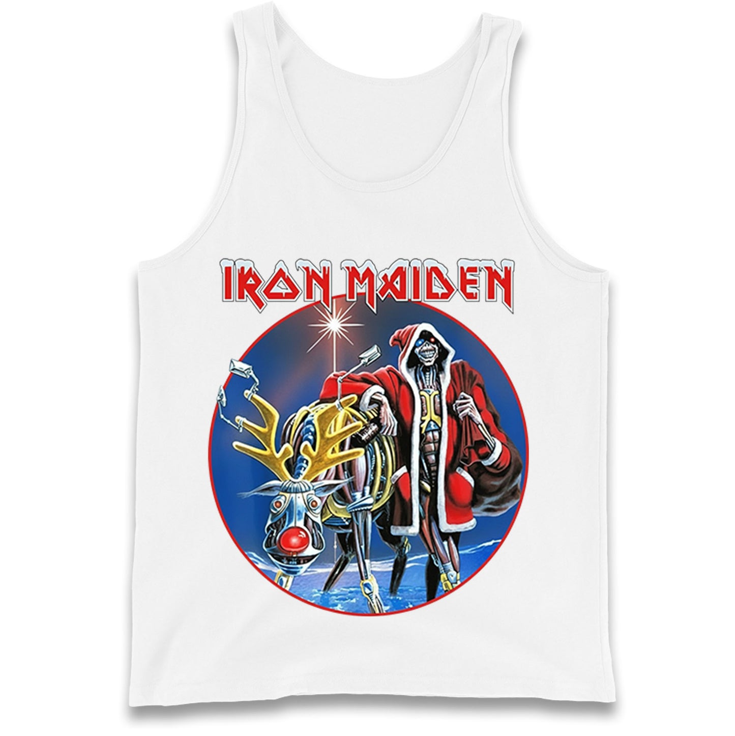 Iron Maiden Christmas Tank Top