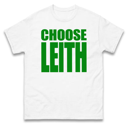 Hibs FC Choose Leith Football T Shirt