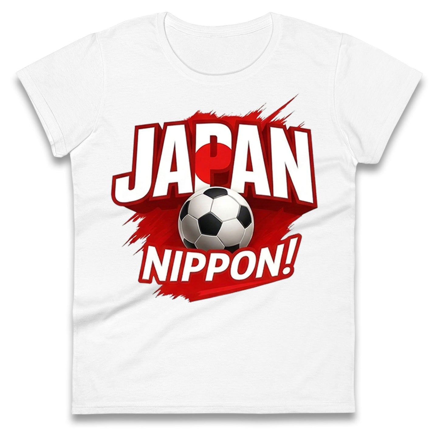 Japan Retro World Cup Ladies T Shirt