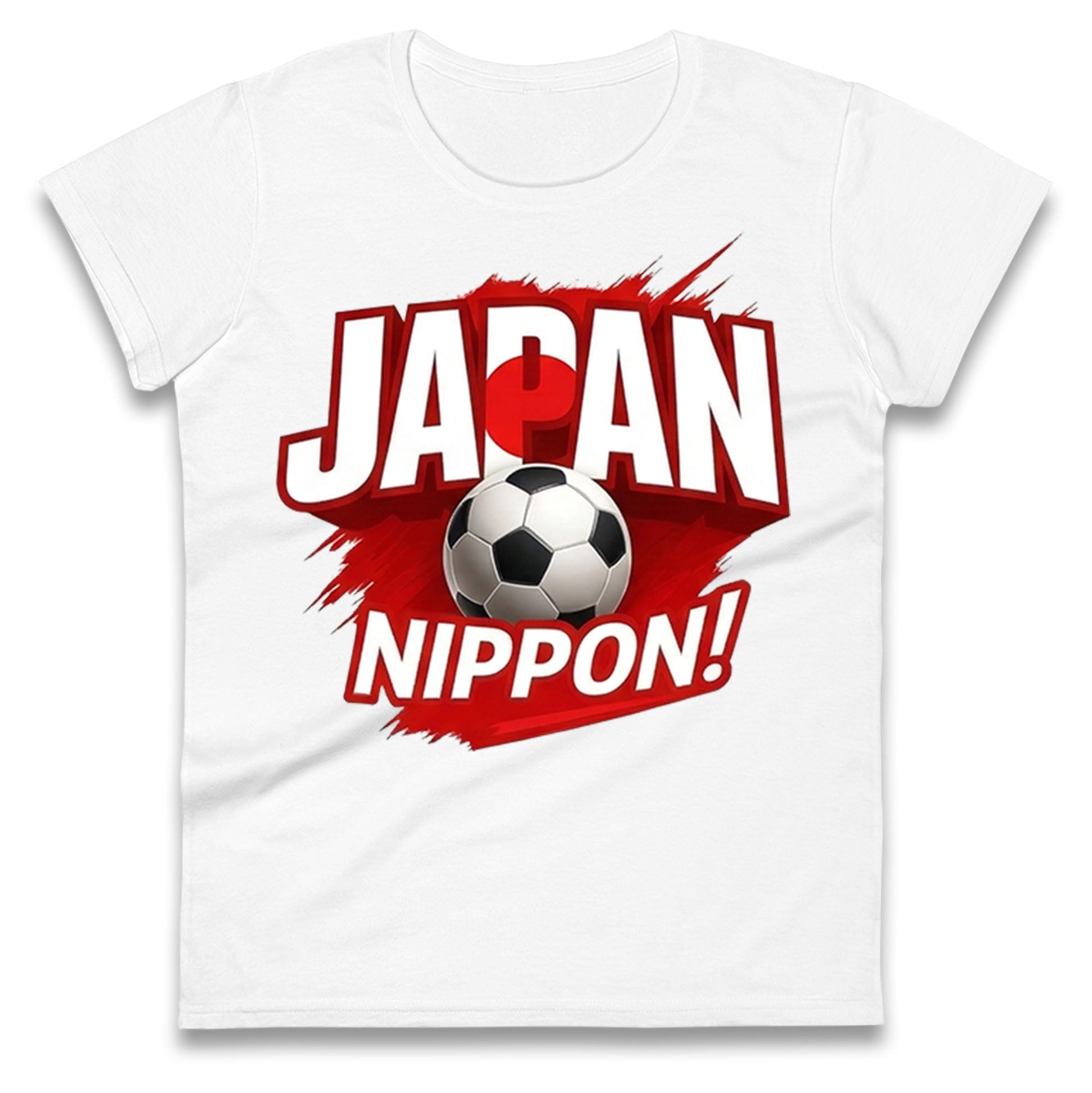 Japan Retro World Cup Ladies T Shirt