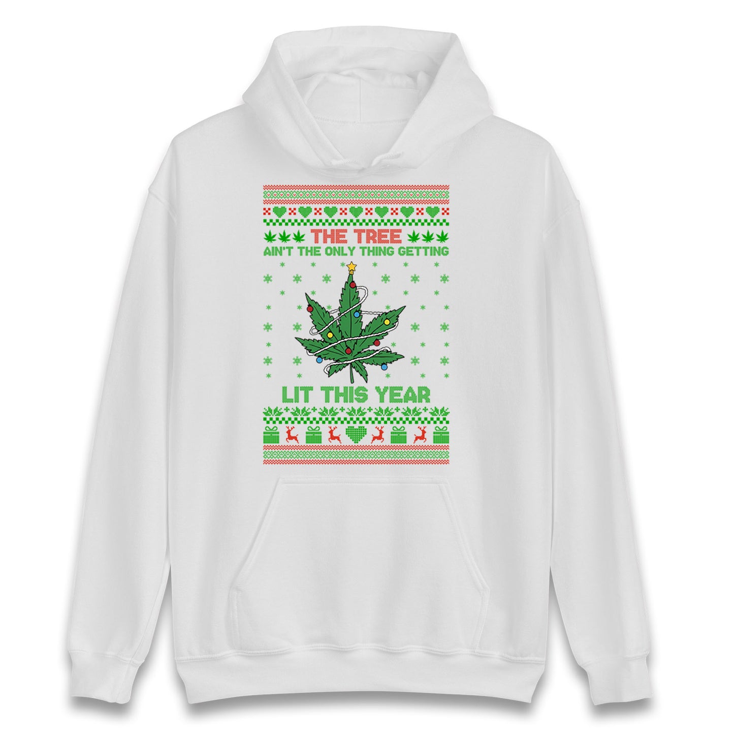 Cannabis Christmas Hoodie