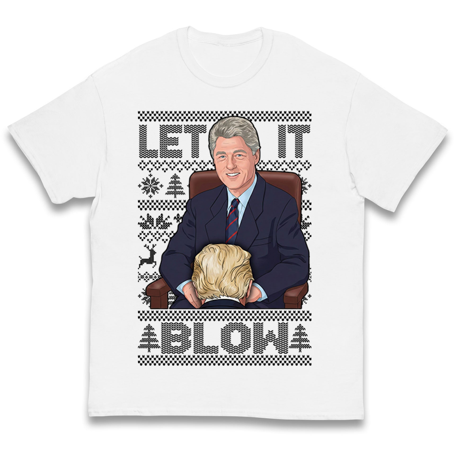 Bill Clinton Christmas Kids T Shirt