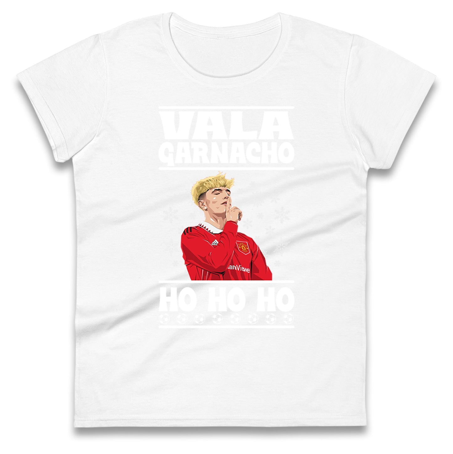 alejandro garnacho christmas womens t shirt