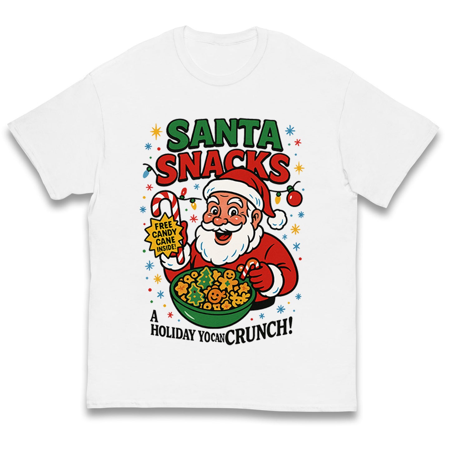 Santa Crunch Kids T Shirt