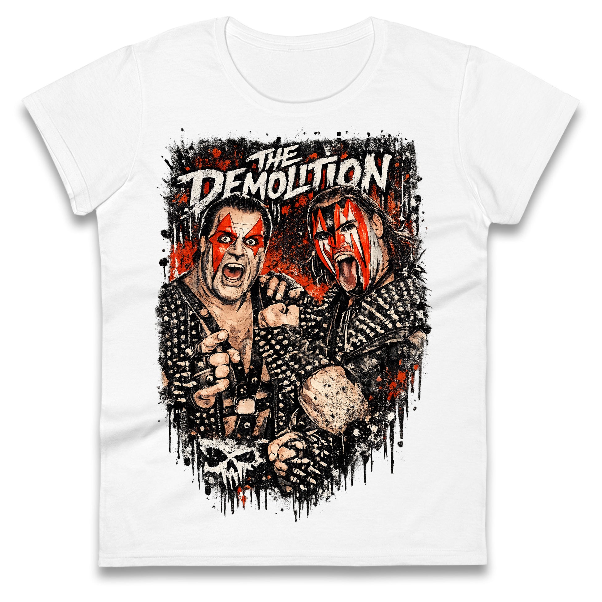 The Demolition Pro Wrestling Ladies T Shirt