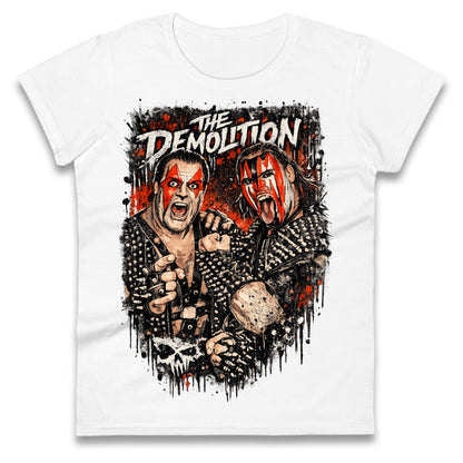 The Demolition Pro Wrestling Ladies T Shirt