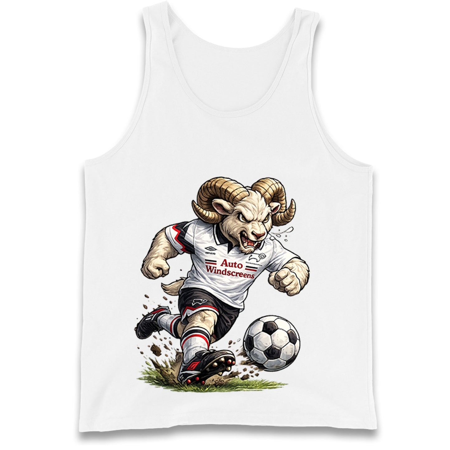 Old School Derby County Tank Top