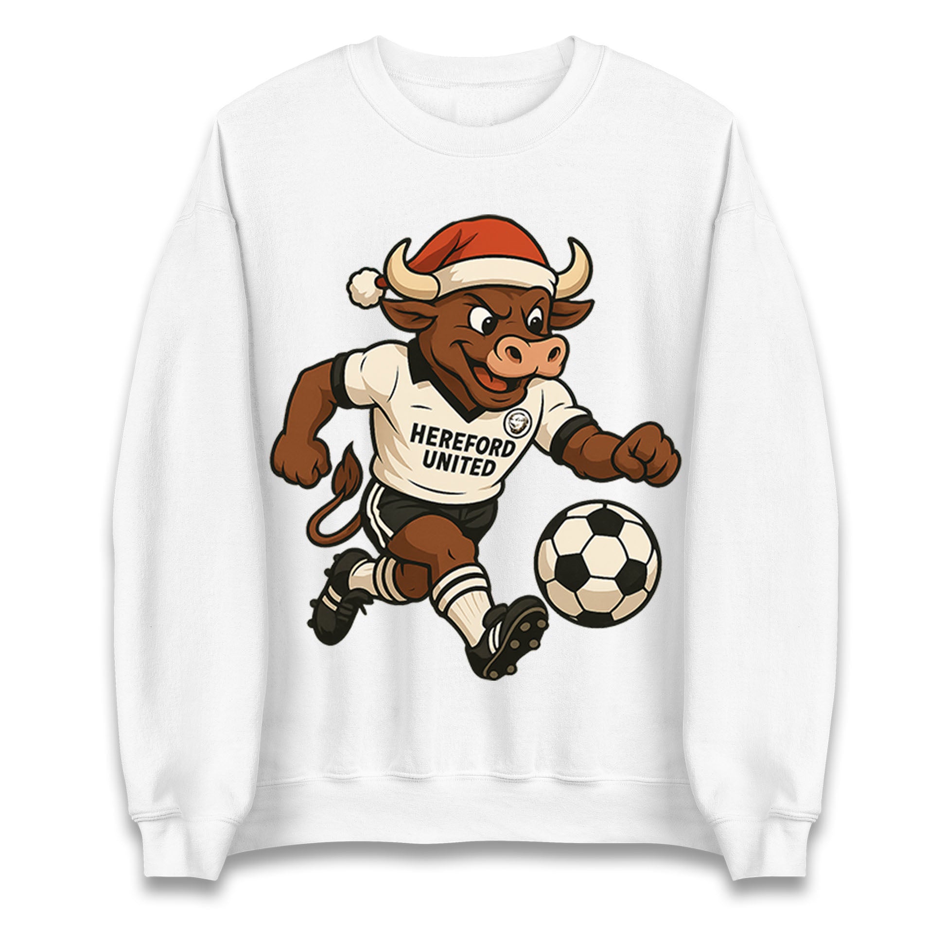 Retro Hereford Christmas Jumper 