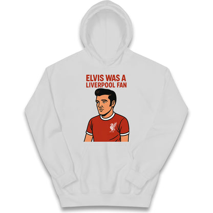 Elvis Presley Liverpool Football Kids Hoodie