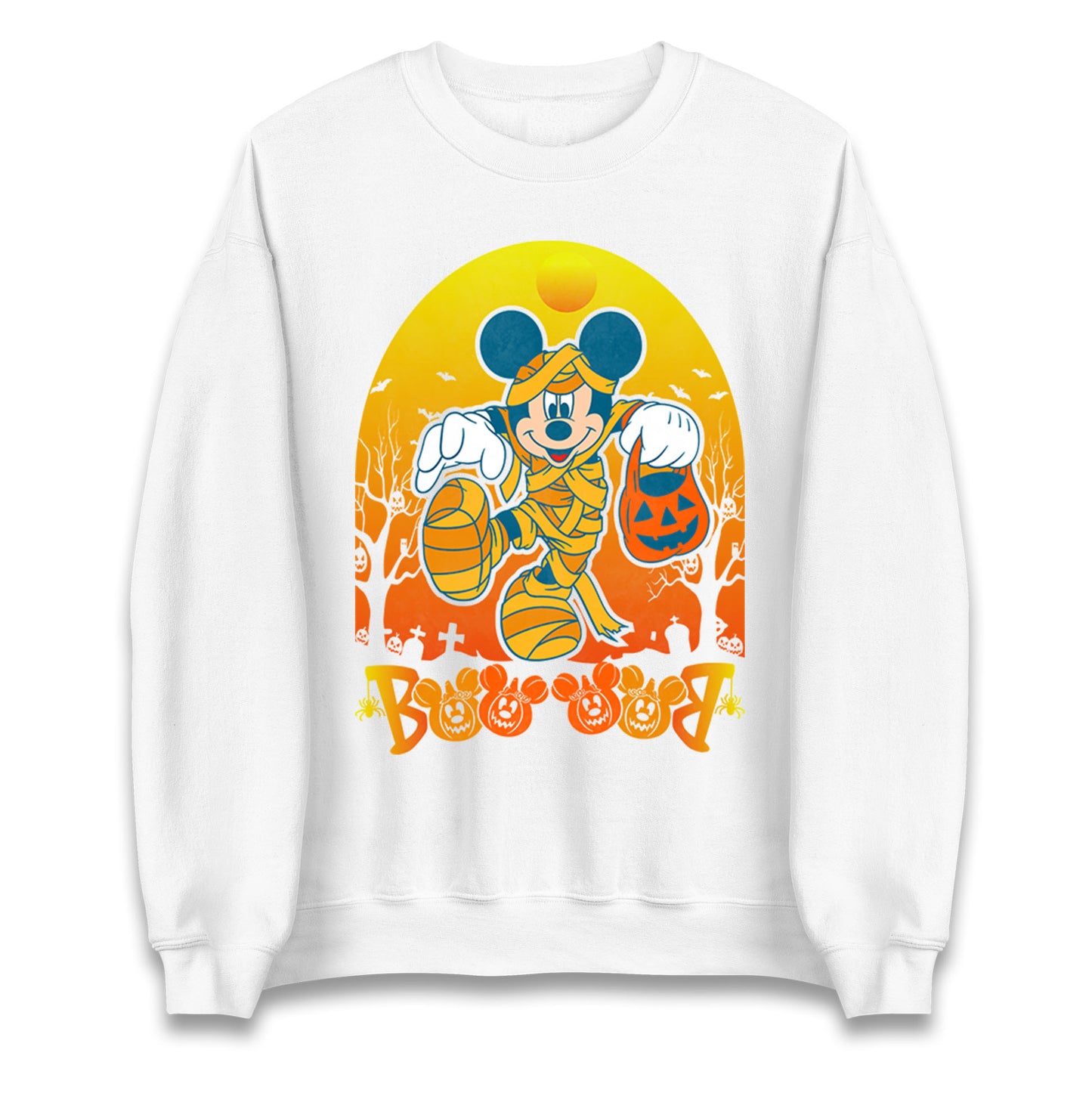 Mickey Mouse Halloween Boo Sweatshirt
