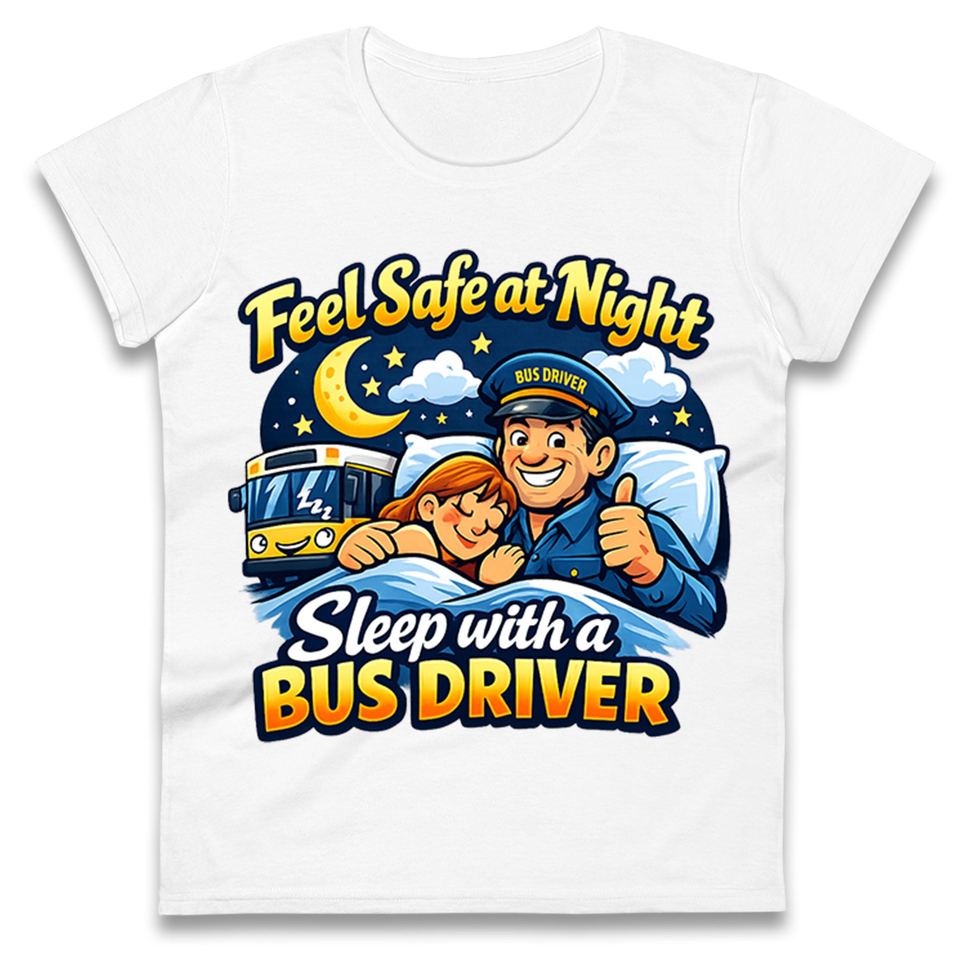 Bus Driver Job Title Ladies T Shirt
