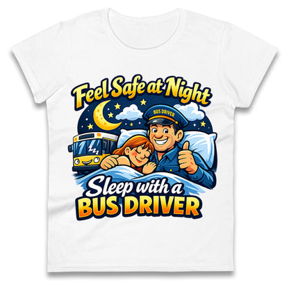 Bus Driver Job Title Ladies T Shirt