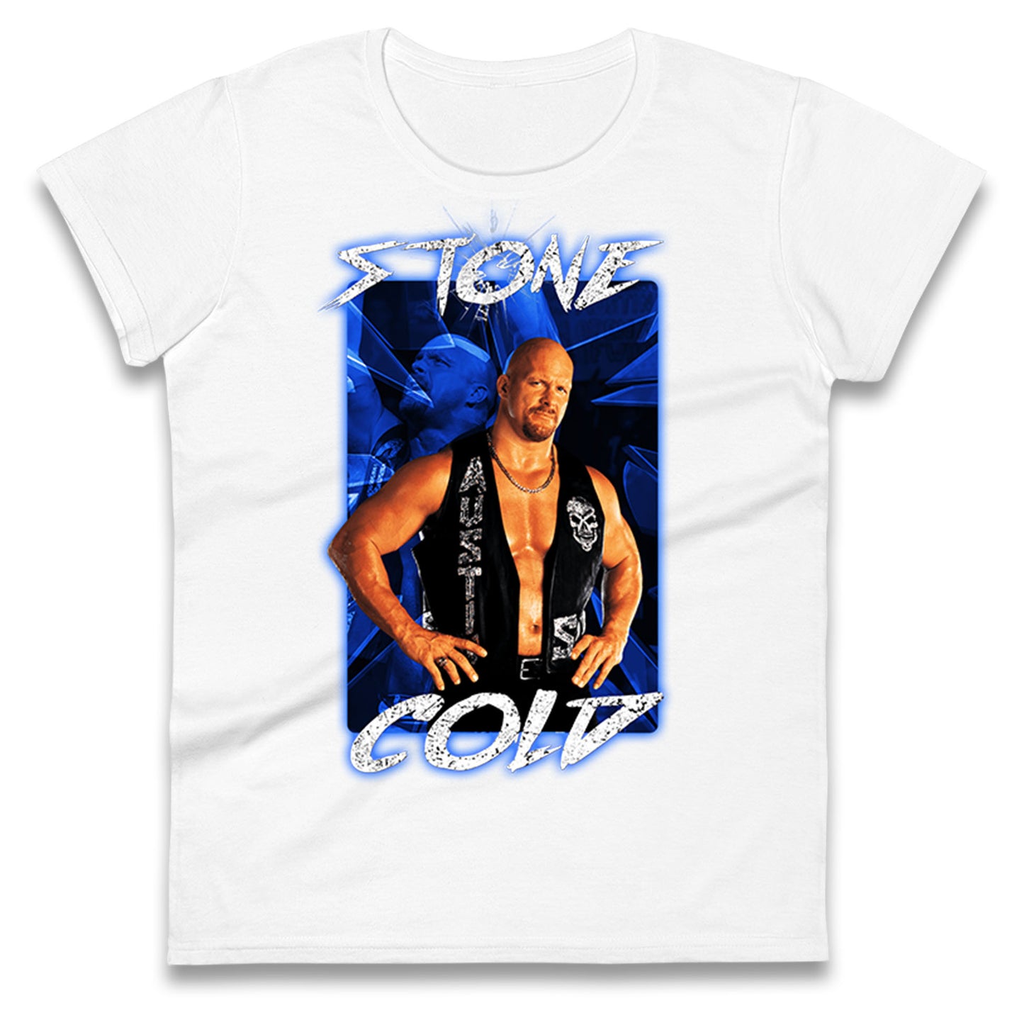 Stone Cold wwe Bootleg Womens T Shirt